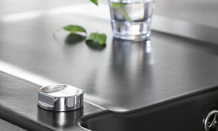 Spüle von Villeroy & Boch mit Excenterdrehnopf