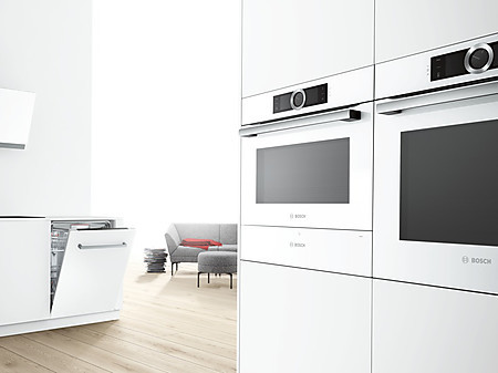 Serie 8 Backofen von Bosch mit praktischem Bedienring