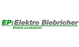 EP: Elektro Biebricher Logo: Küchen Nahe Limburg