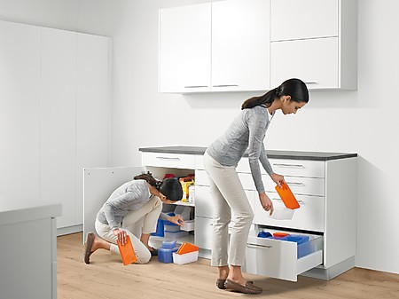 Für mehr Ergonomie in der Küche: Unterschrank mit Vollauszug