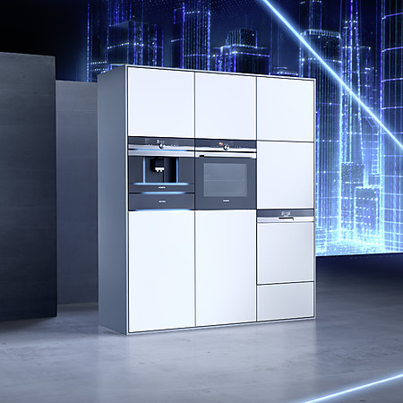 Vernetzungsfähiger Einbau-Kaffeevollautomat von Siemens