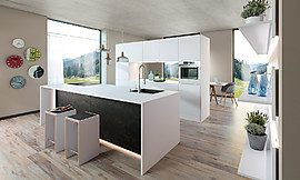 Zuordnung: Stil Moderne Küchen, Planungsart Küche mit Sitzgelegenheit