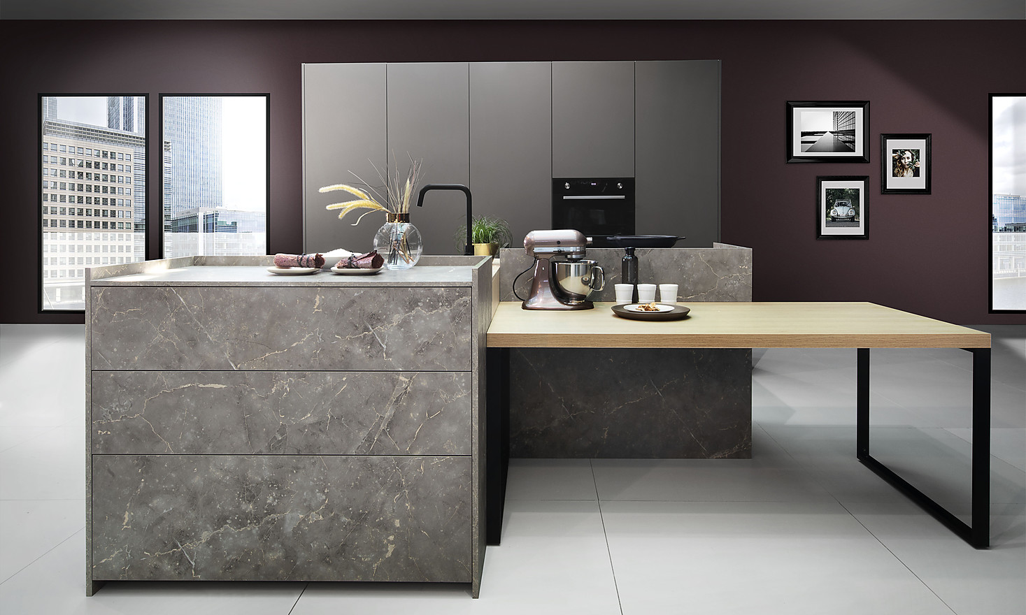 Graue Kuchen Modern Elegant Und Vielseitig