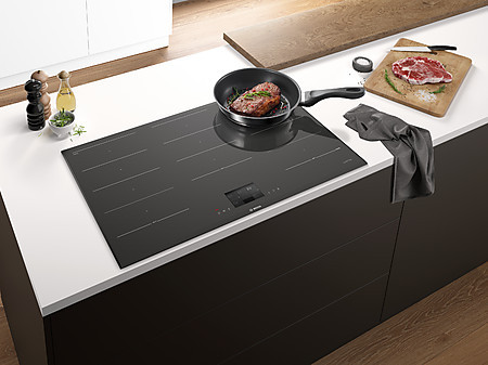der PerfectFry Bratsensor führt Sie durch die beliebtesten Rezepte.
