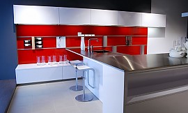 Zuordnung: Stil Design-Küchen, Planungsart Offene Küche (Wohnküche)