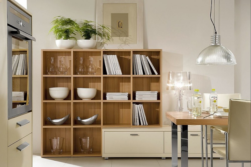 Sitzbank in kieselgrau mit aufsatzregal aus holz.jpg Regal küche holz