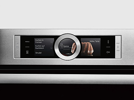 Backofen Bedienleiste