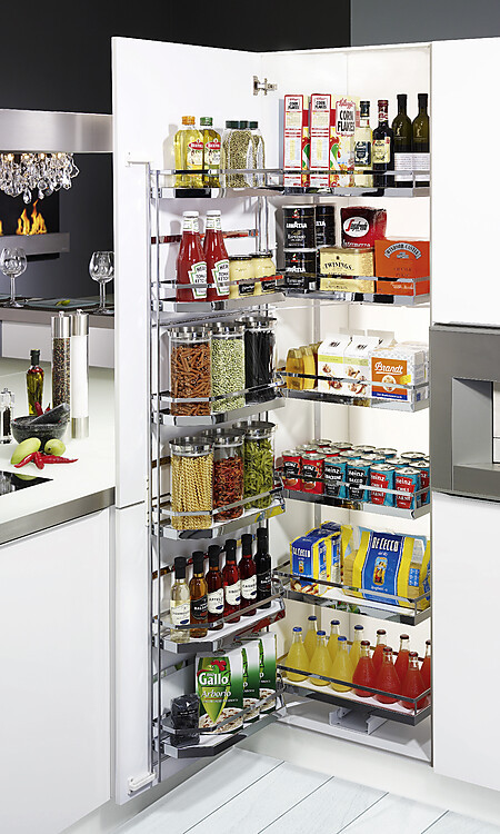 Hochschrank mit TANDEM Regalsystem