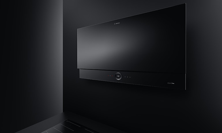 Dunstabzugshaube der bosch accent line carbon black