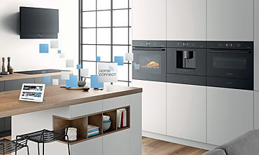 Eine echte Innovation aus dem Hause Bosch ist das alle Küchengeräte umfassende Netzwerk Bosch Home Connect